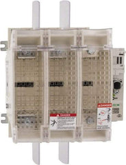 Schneider Electric - 3 Pole, 600 Volt, 200 Amp, Pressure Plate Fuse Holder - Compatible with J Class, 196mm Wide Fuse - Apex Tool & Supply