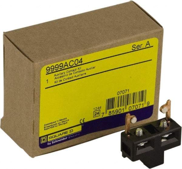 Square D - Contactor Auxiliary Contact - For Use with Motor Control Unit - Apex Tool & Supply