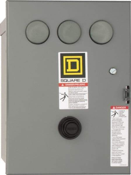 Square D - Contactor Enclosure - For Use with SMO Lighting Starter - Apex Tool & Supply