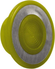 Schneider Electric - Extended Mushroom Head Pushbutton Switch Cap - Yellow, Illuminated - Apex Tool & Supply