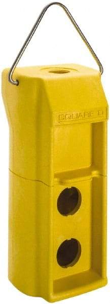 Square D - 2 Hole, 30mm Hole Diameter, Pushbutton Switch Enclosure - Apex Tool & Supply