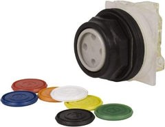 Schneider Electric - 30mm Mount Hole, Flush, Pushbutton Switch with Contact Block - Octagon, Multicolor Pushbutton, Momentary (MO) - Apex Tool & Supply