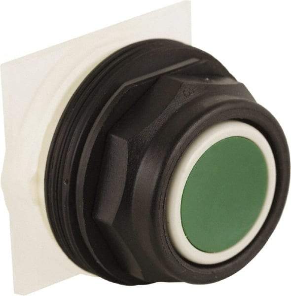 Schneider Electric - 30mm Mount Hole, Extended Straight, Pushbutton Switch Only - Green Pushbutton, Momentary (MO) - Apex Tool & Supply