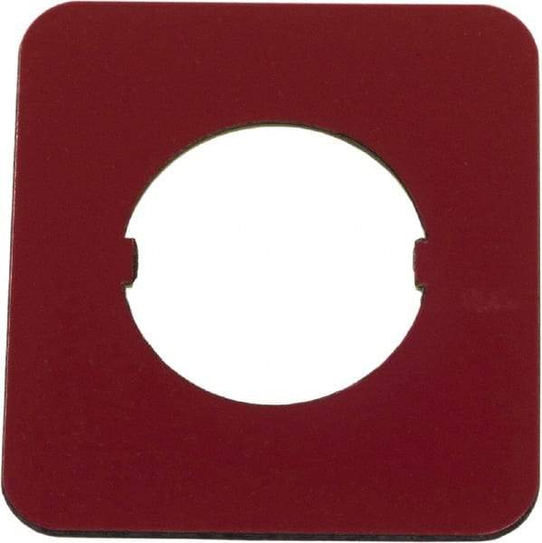 Square D - Legend Plate - 30mm Hole Diameter - Apex Tool & Supply
