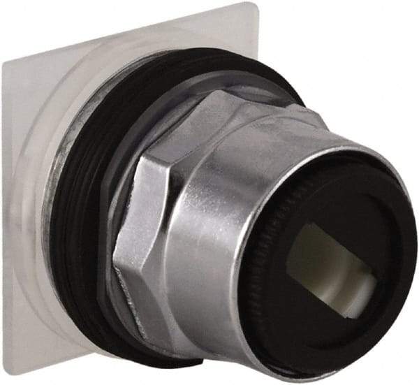 Schneider Electric - 1.18 Inch Mount Hole, 3 Position, Pushbutton Operated, Selector Switch Only - Maintained (MA), without Contact Blocks, Weatherproof and Dust and Oil Resistant - Apex Tool & Supply