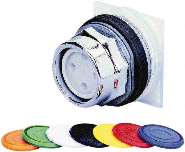 Schneider Electric - 30mm Mount Hole, Recessed, Pushbutton Switch - Round, Momentary (MO) - Apex Tool & Supply