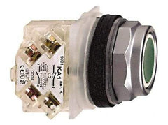 Schneider Electric - 30mm Mount Hole, Flush, Pushbutton Switch with Contact Block - Octagon, Multicolor Pushbutton, Momentary (MO) - Apex Tool & Supply