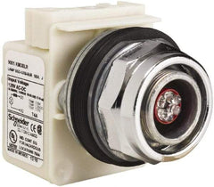 Schneider Electric - 120 V LED Indicating Light - Screw Clamp Connector - Apex Tool & Supply