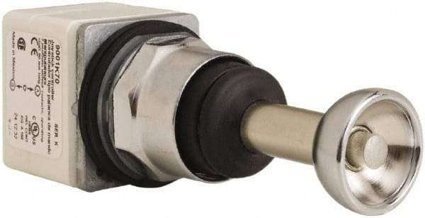 Schneider Electric - 3 Position, Knob Handle, Momentary (MO) Joystick Operator Switch - Panel Mount, IP66, 30mm Mount Hole Diameter - Apex Tool & Supply