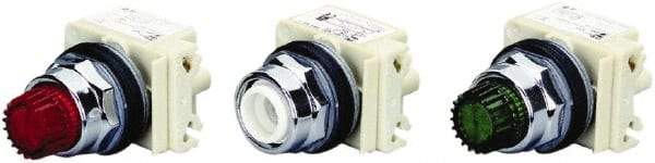 Schneider Electric - 30mm Mount Hole, Extended Straight, Pushbutton Switch Only - Round, Momentary (MO), Weatherproof, Dust and Oil Resistant - Apex Tool & Supply