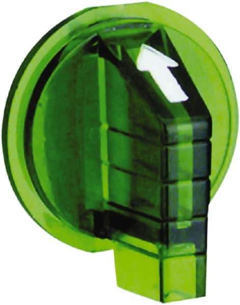 Schneider Electric - 30mm, Green, Selector Switch Operating Knob - For Use with Selector Switch - Apex Tool & Supply