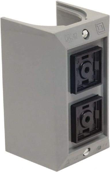 Square D - 5 Amp, Electrical Switch Contact Block - 600 VAC, For Use with Type B Pushbutton Station - Apex Tool & Supply