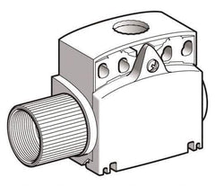 Telemecanique Sensors - 3-1/2 Inch Long, Plastic Body, Limit Switch Body - For Use with ZCE01, ZCE02, ZCE05, ZCE06, ZCE07, ZCE08, ZCE10, ZCE11, ZCE13, ZCE14, ZCE21, ZCE24, ZCE27, ZCE28, ZCE29, ZCE62, ZCE63, ZCE64, ZCE65, ZCE66, ZCE67, ZCEH0, ZCEH2 - Apex Tool & Supply