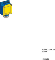 Telemecanique Sensors - 3.7 Inch Long, Metal Body, Limit Switch Body - For Use with ZCKD02, ZCKD029, ZCKD05, ZCKD06, ZCKD08, ZCKD10, ZCKD109, ZCKD15, ZCKD16, ZCKD17, ZCKD21, ZCKD219, ZCKD23, ZCKD239, ZCKD41, ZCKD59, ZCKD81, ZCKD91 - Apex Tool & Supply