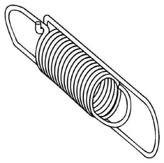 Telemecanique Sensors - 7.2 Inch Long, Limit Switch End Spring - For Use with XY2CH - Apex Tool & Supply