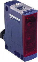 Telemecanique Sensors - Screw Clamp Terminal Connector, 30m Nominal Distance, Shock and Vibration Resistant, Through Beam Photoelectric Sensor - 12 to 24 VDC, 250 Hz, PBT, 77mm Long x 31mm Wide x 92mm High - Apex Tool & Supply