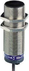 Telemecanique Sensors - NPN, PNP, NC, 10mm Detection, Cylinder, Inductive Proximity Sensor - 2 Wires, IP67, 24 to 210 VDC, 24 to 240 VAC @ 50/60 Hz, M30x1.5 Thread, 81mm Long - Apex Tool & Supply