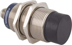 Telemecanique Sensors - NPN, PNP, 22mm Detection, Cylinder, Inductive Proximity Sensor - 2 Wires, IP67, IP69, 24 to 240 VAC/VDC, M30x1.5 Thread, 74mm Long - Apex Tool & Supply