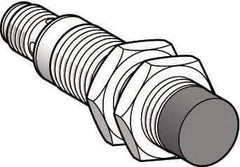 Telemecanique Sensors - PNP, NC, 7mm Detection, Cylinder, Inductive Proximity Sensor - 3 Wires, IP67, IP69, 12 to 48 VDC, M12x1 Thread, 66mm Long - Apex Tool & Supply