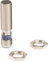 Telemecanique Sensors - PNP, 4mm Detection, Cylinder, Inductive Proximity Sensor - 3 Wires, IP65, IP67, 12 to 24 VDC, M12x1 Thread, 50mm Long - Apex Tool & Supply
