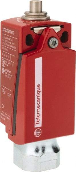 Telemecanique Sensors - NO/2NC Configuration, Multiple Amp Level, Metal Plunger Safety Limit Switch - 34mm Wide x 35mm Deep x 89mm High, IP66, IP67 Ingress Rating - Apex Tool & Supply