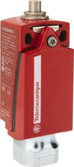 Telemecanique Sensors - NO/2NC Configuration, Multiple Amp Level, Metal Plunger Safety Limit Switch - 34mm Wide x 35mm Deep x 89mm High, IP66, IP67 Ingress Rating - Apex Tool & Supply