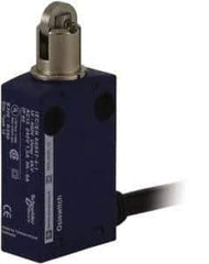 Telemecanique Sensors - DP, NC/NO, 240 VAC, Fixed Cable Terminal, Roller Plunger Actuator, General Purpose Limit Switch - IP65 IPR Rating - Apex Tool & Supply