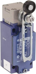 Telemecanique Sensors - SPDT, 2NC/2NO, 240 VAC, Screw Terminal, Roller Lever Actuator, General Purpose Limit Switch - 1, 2, 3, 4, 12 NEMA Rating, IP66 IPR Rating - Apex Tool & Supply