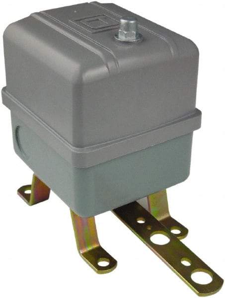 Square D - 1 NEMA Rated, DPST, Float Switch Pressure and Level Switch - 575 VAC, Line-Load-Load-Line Terminal - Apex Tool & Supply