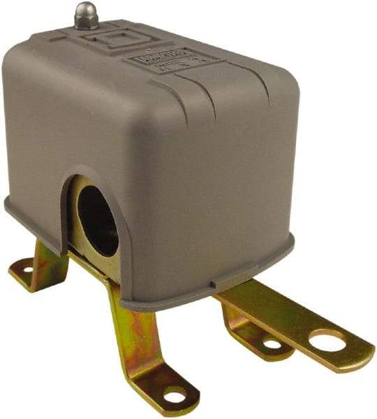 Square D - 1 NEMA Rated, DPST, Float Switch Pressure and Level Switch - 575 VAC, Line-Load-Load-Line Terminal - Apex Tool & Supply