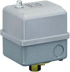 Square D - 1, 7, 9 and 3R NEMA Rated, 125 to 150 psi, Electromechanical Pressure and Level Switch - Adjustable Pressure, 575 VAC, L1-T1, L2-T2 Terminal, For Use with Square D Pumptrol - Apex Tool & Supply