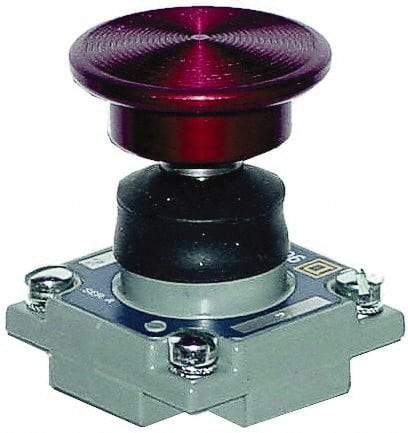 Square D - SPDT, NC/NO, 600 Volt Screw Terminal, Plunger Actuator, General Purpose Limit Switch - 1, 2, 4, 6, 12, 13, 6P NEMA Rating, IP67 IPR Rating - Apex Tool & Supply