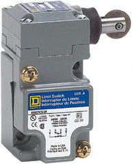Square D - SPDT, NC/NO, 600 Volt Screw Terminal, Roller Plunger Actuator, General Purpose Limit Switch - 1, 2, 4, 6, 12, 13, 6P NEMA Rating, IP67 IPR Rating - Apex Tool & Supply