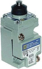Square D - SPDT, NC/NO, 600 Volt Screw Terminal, Plunger Actuator, General Purpose Limit Switch - 1, 2, 4, 6, 12, 13, 6P NEMA Rating, IP67 IPR Rating - Apex Tool & Supply