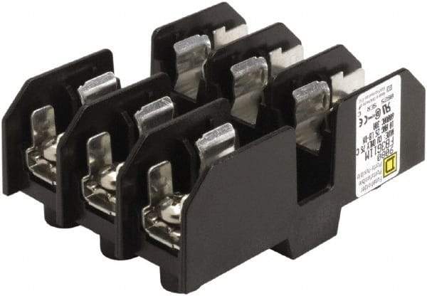 Square D - 3 Pole, 600 Volt, 30 Amp, Surface Mount Fuse Holder - Apex Tool & Supply