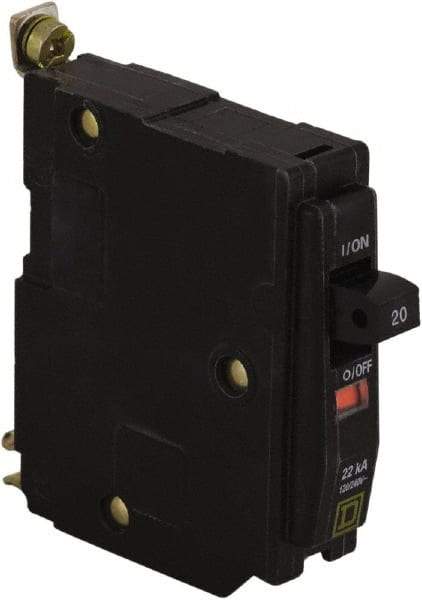 Square D - 30 Amp, 240 VAC, 1 Pole, Bolt On Miniature Circuit Breaker - 14-8 AWG - Apex Tool & Supply