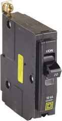 Square D - 20 Amp, 120 VAC, 1 Pole, Bolt On Miniature Circuit Breaker - 14-8 AWG - Apex Tool & Supply