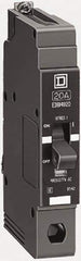 Square D - 20 Amp, 277 V, 1 Pole, Bolt On Miniature Circuit Breaker - 35 kA Breaking Capacity, 12, 14 AWG - Apex Tool & Supply
