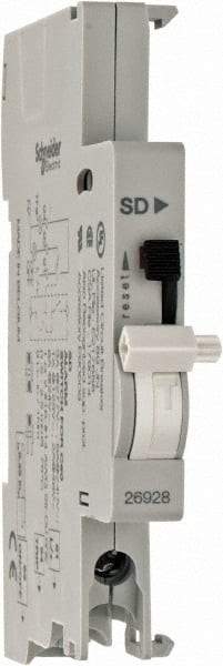 Schneider Electric - Circuit Breaker Alarm Switch - 12-125 VDC, 12-277 VAC Control Voltage, Use with C120 Protective Devices, C60 Protective Devices, N40 Protective Devices - Apex Tool & Supply