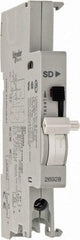 Schneider Electric - Circuit Breaker Alarm Switch - 12-125 VDC, 12-277 VAC Control Voltage, Use with C120 Protective Devices, C60 Protective Devices, N40 Protective Devices - Apex Tool & Supply
