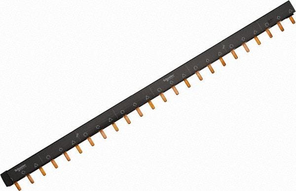 Schneider Electric - 100 Amp Circuit Breaker Combination Busbar - 415 VAC Control Voltage, Use with C60 Circuit Breakers - Apex Tool & Supply