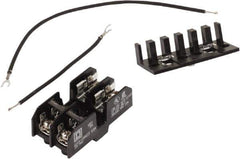 Square D - 2 Pole, 120 Volt, Fuse Block - 13/32 Inch Diameter x 1-1/2 Inch Fuse Length - Apex Tool & Supply