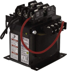 Square D - 1 Phase, 500 VA, Top Mount Fuse Block Control Transformer - 239°F Temp Rise - Apex Tool & Supply