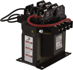 Square D - 1 Phase, 300 VA, Top Mount Fuse Block Control Transformer - 176°F Temp Rise - Apex Tool & Supply