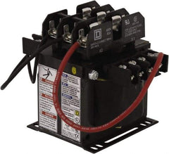 Square D - 1 Phase, 250 VA, Top Mount Fuse Block Control Transformer - 176°F Temp Rise - Apex Tool & Supply