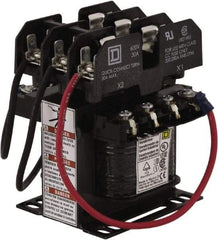 Square D - 1 Phase, 50 VA, Top Mount Fuse Block Control Transformer - Apex Tool & Supply