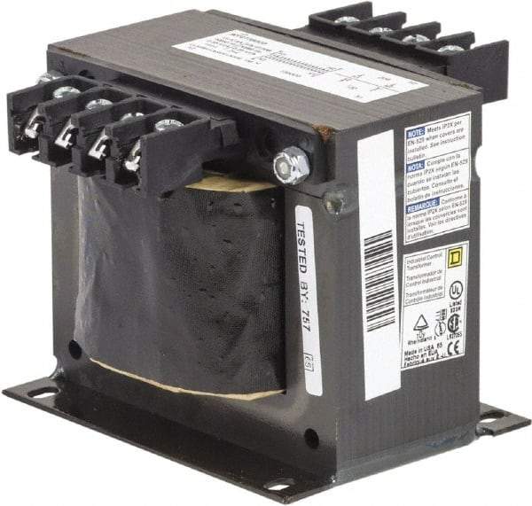 Square D - 1 Phase, 350 VA, Control Transformer - 176°F Temp Rise - Apex Tool & Supply