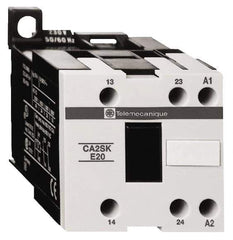 Schneider Electric - 2NO, 120 VAC at 50/60 Hz Control Relay - DIN Rail Mount - Apex Tool & Supply