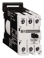 Schneider Electric - 2NO, 24 VAC at 50/60 Hz Control Relay - DIN Rail Mount - Apex Tool & Supply