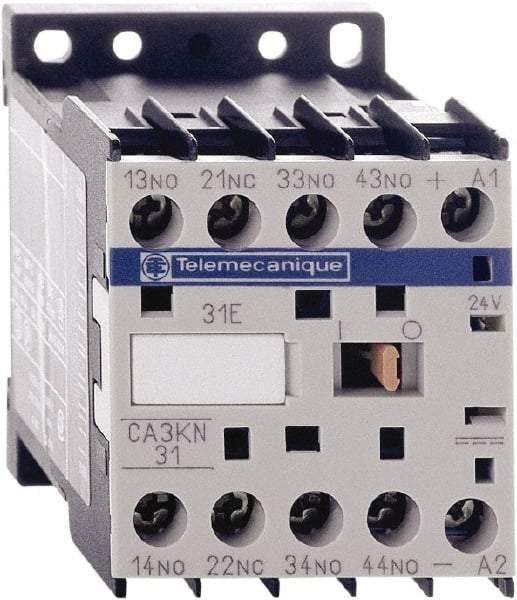 Schneider Electric - 4NO, 24 VDC Control Relay - 17 V - Apex Tool & Supply